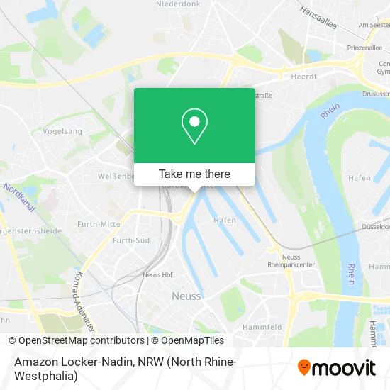 Карта Amazon Locker-Nadin