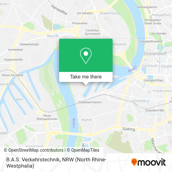 B.A.S. Verkehrstechnik map