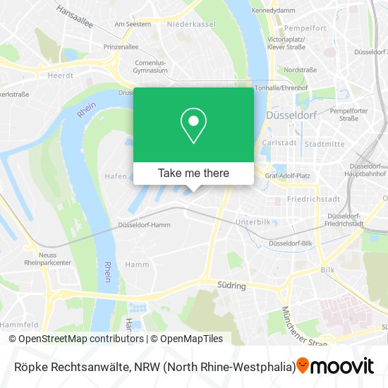 Röpke Rechtsanwälte map