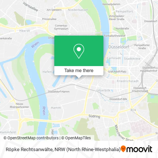 Карта Röpke Rechtsanwälte