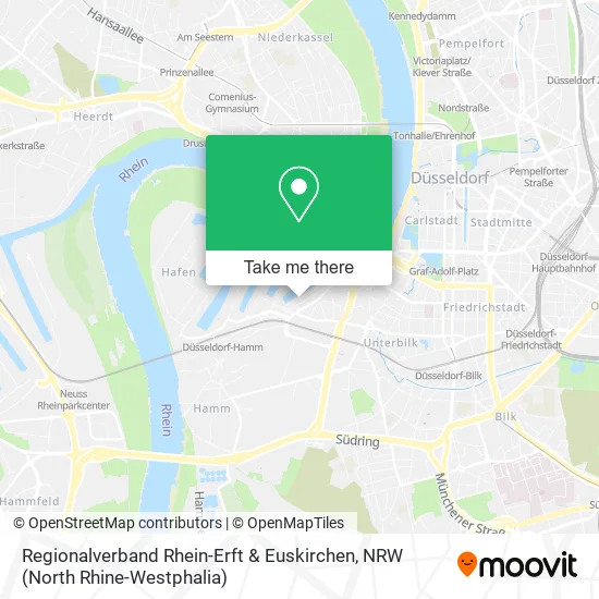 Карта Regionalverband Rhein-Erft & Euskirchen