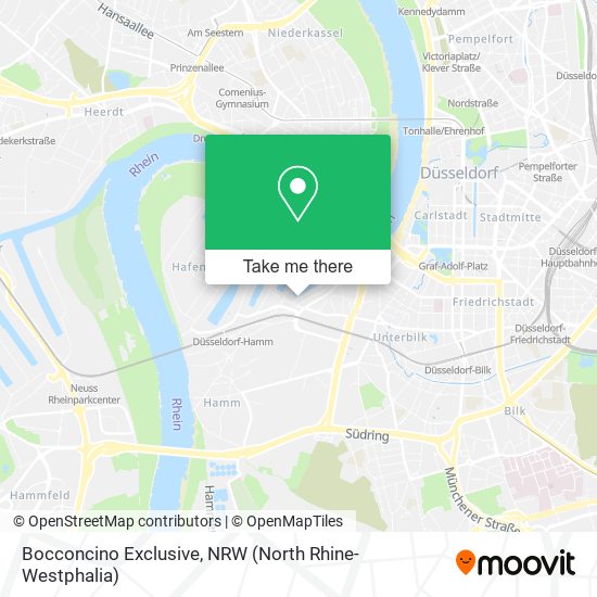 Bocconcino Exclusive map