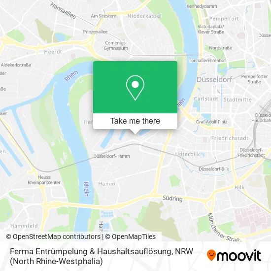 Карта Ferma Entrümpelung & Haushaltsauflösung