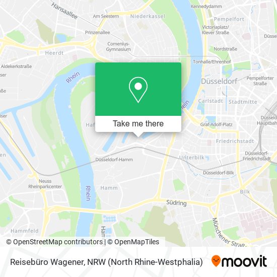 Карта Reisebüro Wagener