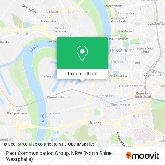 Pact Communication Group map