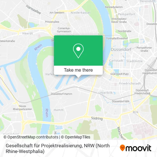 Карта Gesellschaft für Projektrealisierung