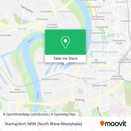 Карта Startupdorf