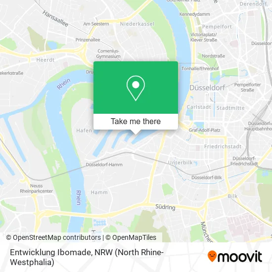 Entwicklung Ibomade map
