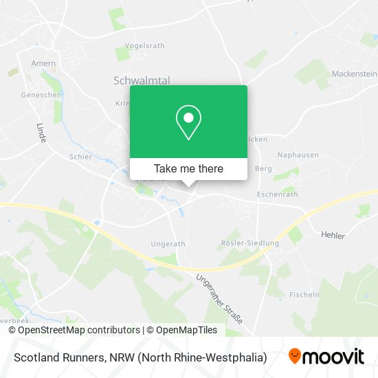 Scotland Runners map