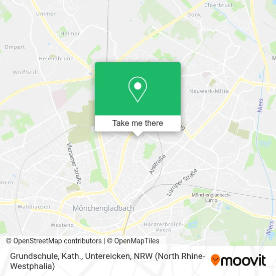 Grundschule, Kath., Untereicken map