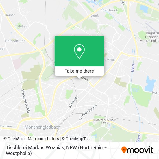 Tischlerei Markus Wozniak map