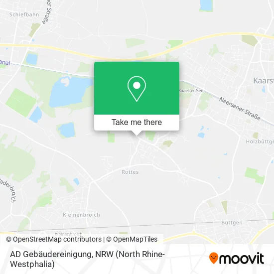 Карта AD Gebäudereinigung