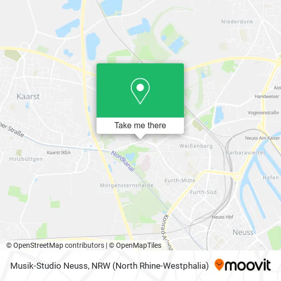Карта Musik-Studio Neuss