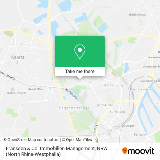 Карта Franssen & Co. Immobilien Management