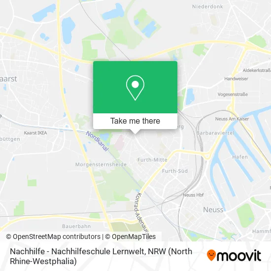 Карта Nachhilfe - Nachhilfeschule Lernwelt