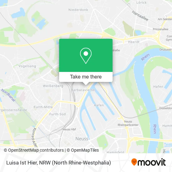 Карта Luisa Ist Hier