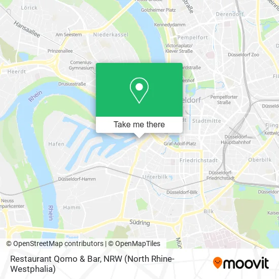 Карта Restaurant Qomo & Bar