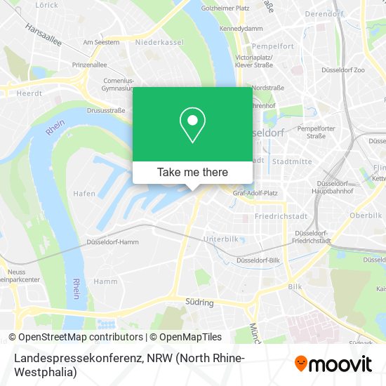 Landespressekonferenz map