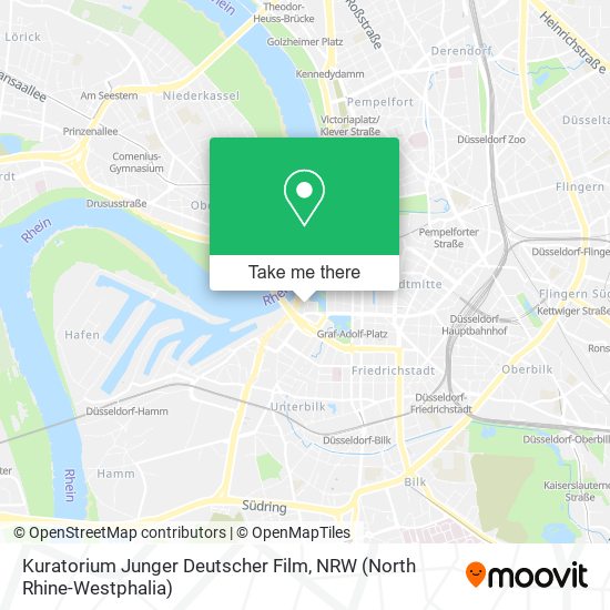Kuratorium Junger Deutscher Film map