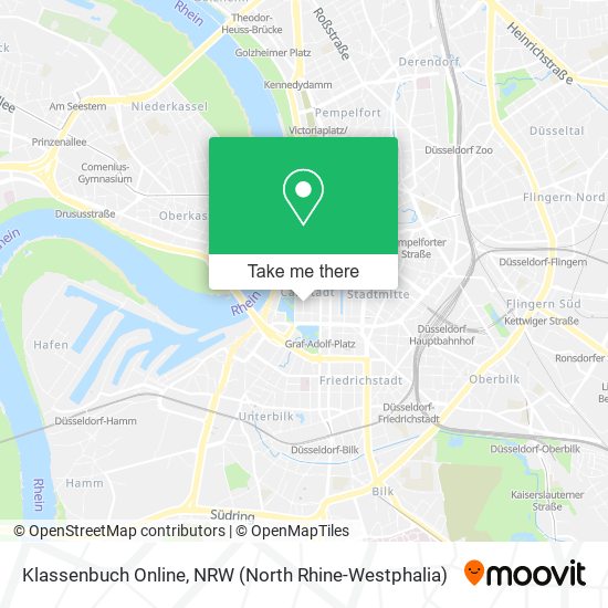 Klassenbuch Online map