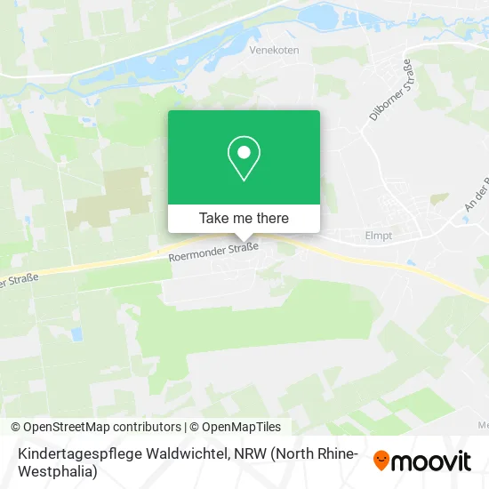 Карта Kindertagespflege Waldwichtel