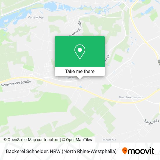 Bäckerei Schneider map