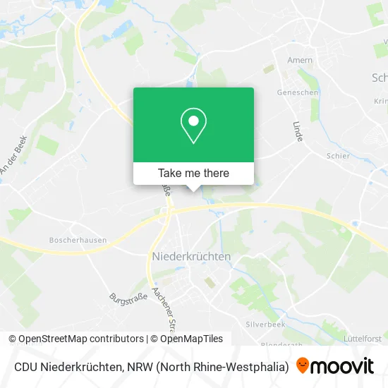 Карта CDU Niederkrüchten