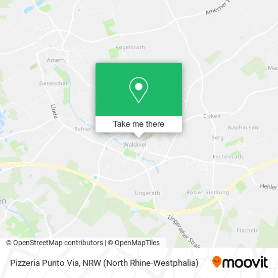 Карта Pizzeria Punto Via