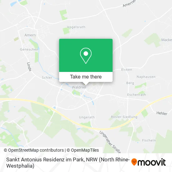 Карта Sankt Antonius Residenz im Park