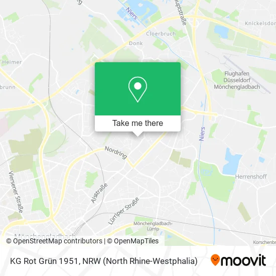 Карта KG Rot Grün 1951