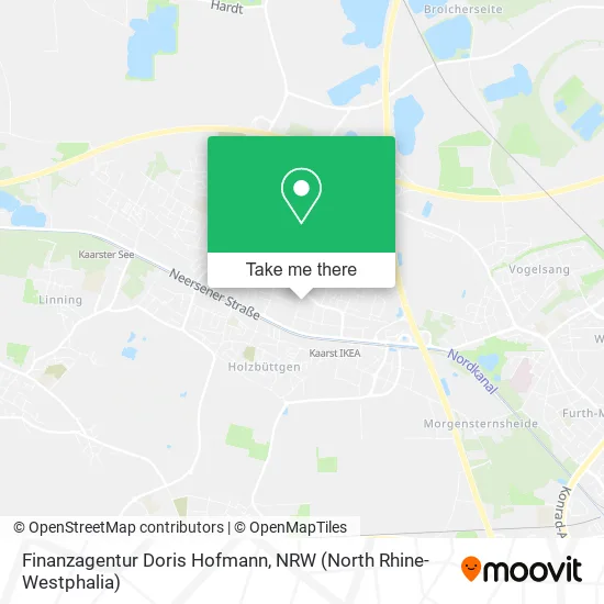 Карта Finanzagentur Doris Hofmann