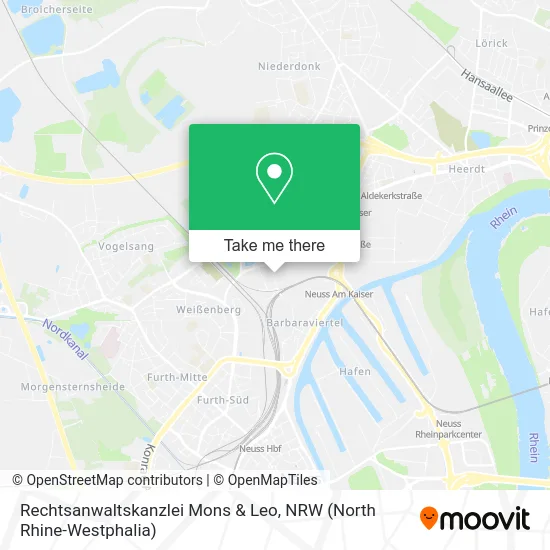 Rechtsanwaltskanzlei Mons & Leo map