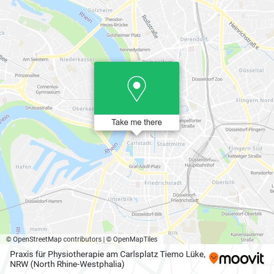 Praxis für Physiotherapie am Carlsplatz Tiemo Lüke map