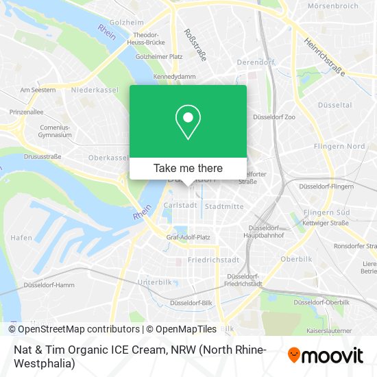 Nat & Tim Organic ICE Cream map