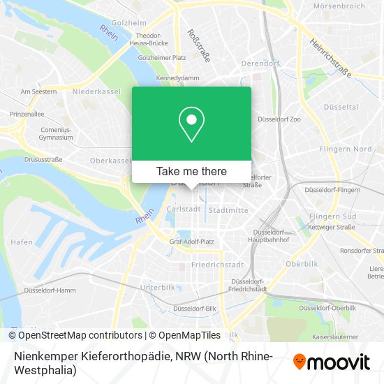 Nienkemper Kieferorthopädie map