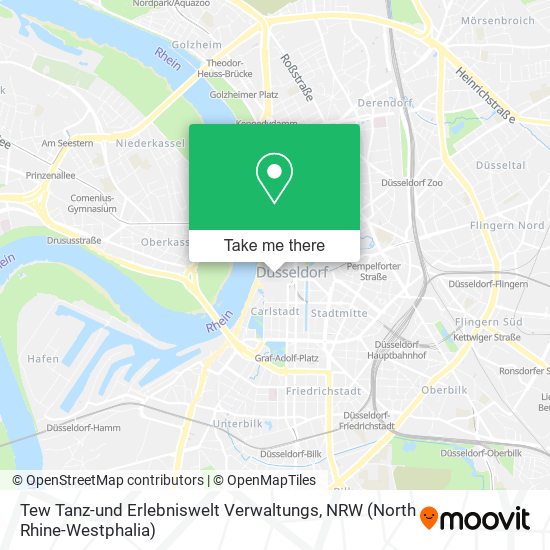 Tew Tanz-und Erlebniswelt Verwaltungs map