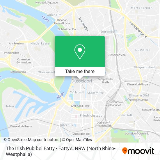 Карта The Irish Pub bei Fatty - Fatty's