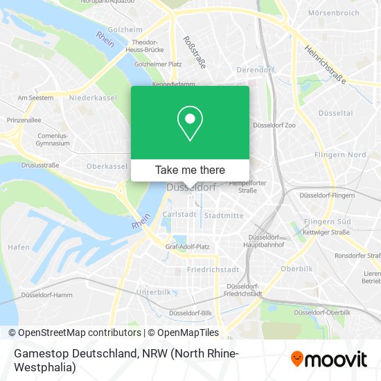 Gamestop Deutschland map