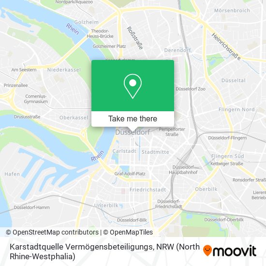 Karstadtquelle Vermögensbeteiligungs map