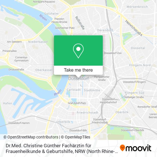 Dr.Med. Christine Günther Fachärztin für Frauenheilkunde & Geburtshilfe map