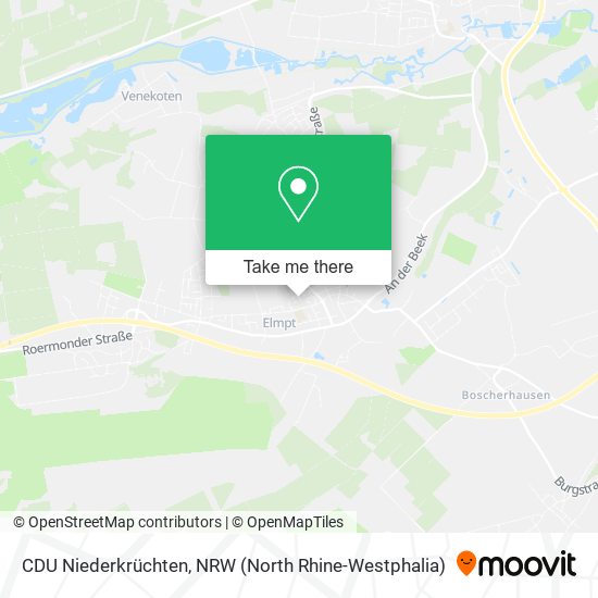 CDU Niederkrüchten map