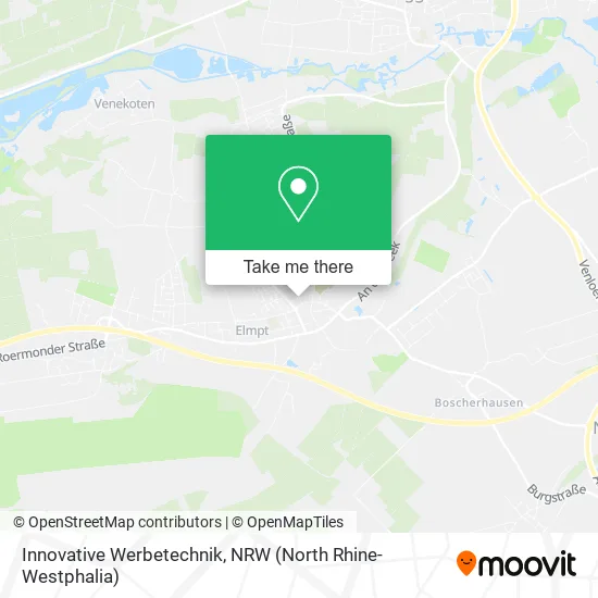 Innovative Werbetechnik map