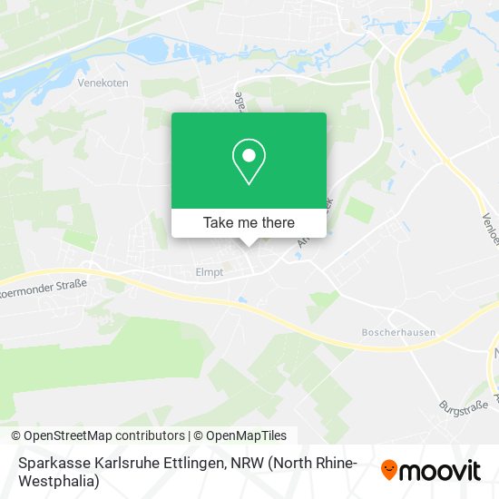 Sparkasse Karlsruhe Ettlingen map