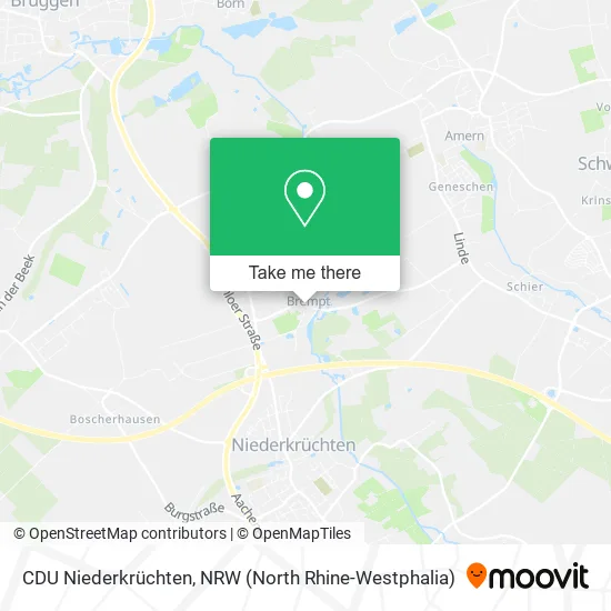 Карта CDU Niederkrüchten