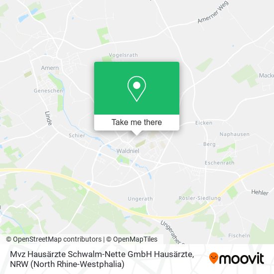 Mvz Hausärzte Schwalm-Nette GmbH Hausärzte map