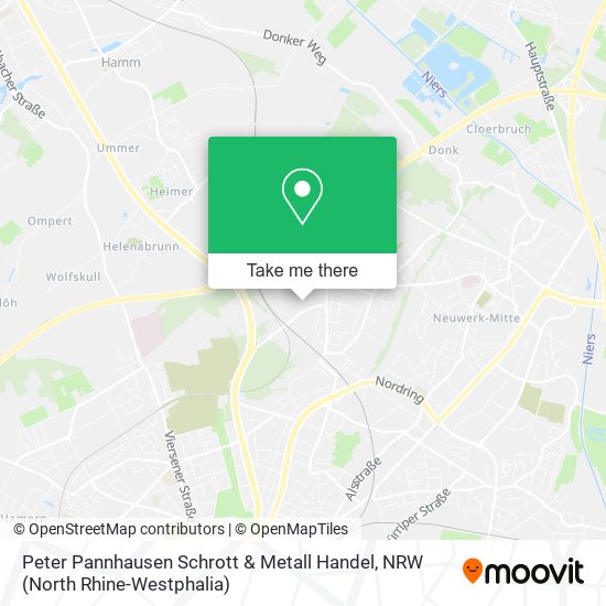 Peter Pannhausen Schrott & Metall Handel map