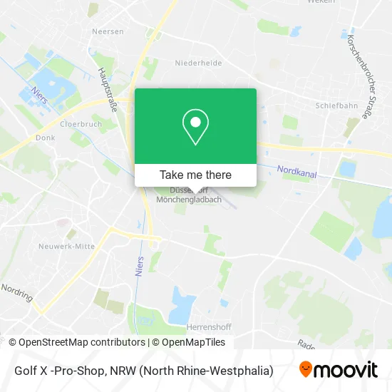 Карта Golf X -Pro-Shop