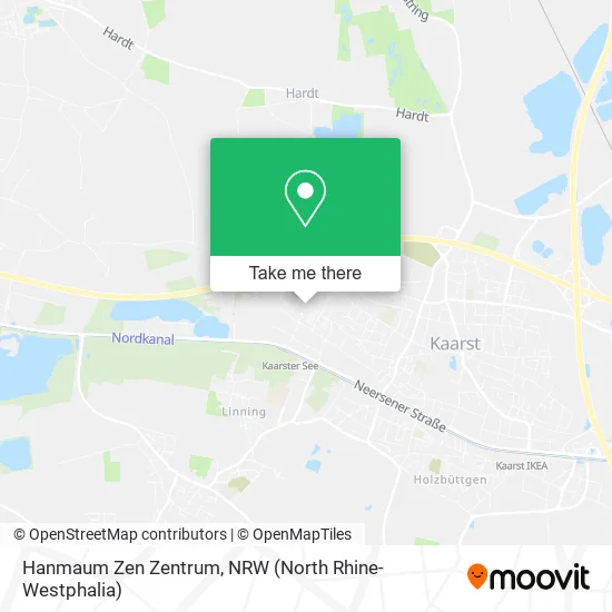 Карта Hanmaum Zen Zentrum