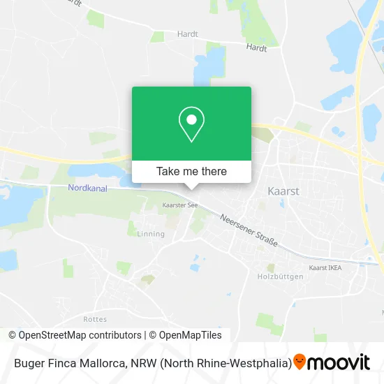 Buger Finca Mallorca map