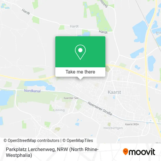 Карта Parkplatz Lerchenweg